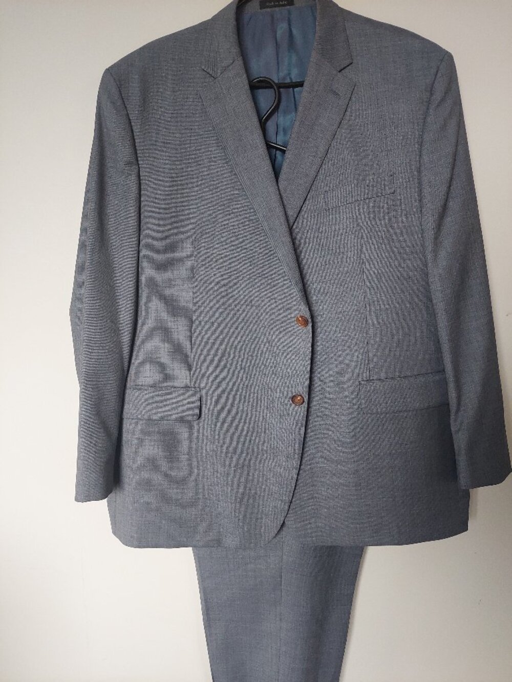 Lauren Ralph Lauren 2-PC Suit Men's 48R Gray-blue From Moores